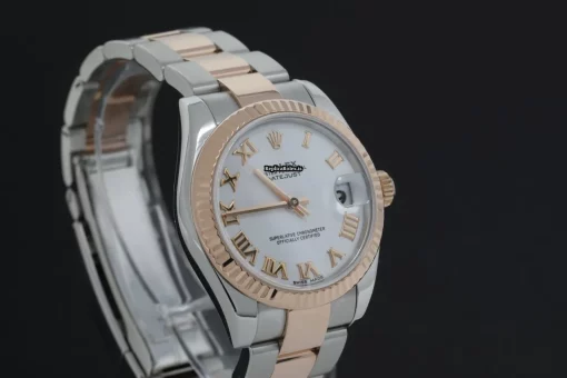 High Quality Replica Rolex Lady-datejust 178271 Caliber 2235 Automatic Movement 31mm Gold/steel Case Womens Watch - Image 7