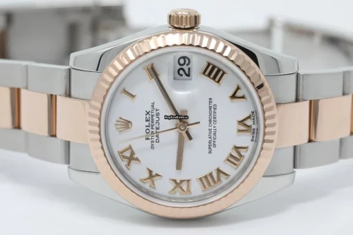 High Quality Replica Rolex Lady-datejust 178271 Caliber 2235 Automatic Movement 31mm Gold/steel Case Womens Watch - Image 8