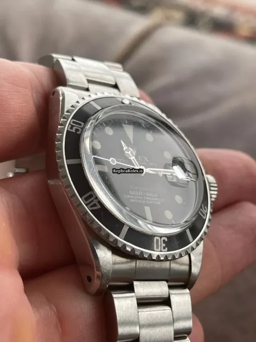 Exquisite Replica Rolex Submariner Date 1680 Caliber 1570 Automatic Movement 40mm Steel Case Mens/unisex Watch - Image 5