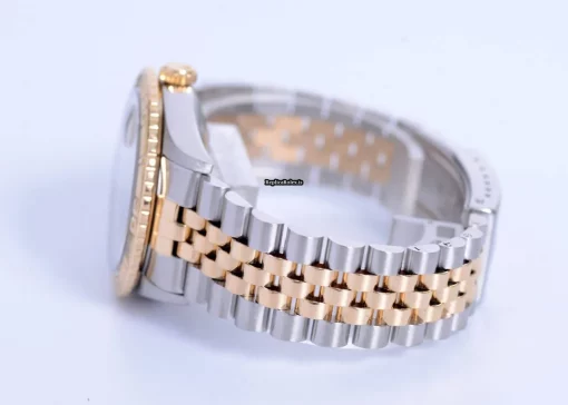 Stylish Replica Rolex Datejust Turn-o-graph 16263 Caliber 3155 Automatic Movement 36mm Gold/steel Case Mens/unisex Watch - Image 3