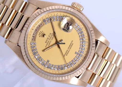 Great Replica Rolex Day-date 36 18038 Automatic Movement 36mm Yellow Gold Case Mens/unisex Watch - Image 2