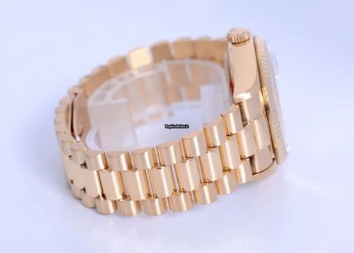 Great Replica Rolex Day-date 36 18038 Automatic Movement 36mm Yellow Gold Case Mens/unisex Watch - Image 5