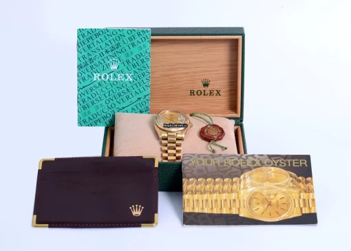 Great Replica Rolex Day-date 36 18038 Automatic Movement 36mm Yellow Gold Case Mens/unisex Watch - Image 9