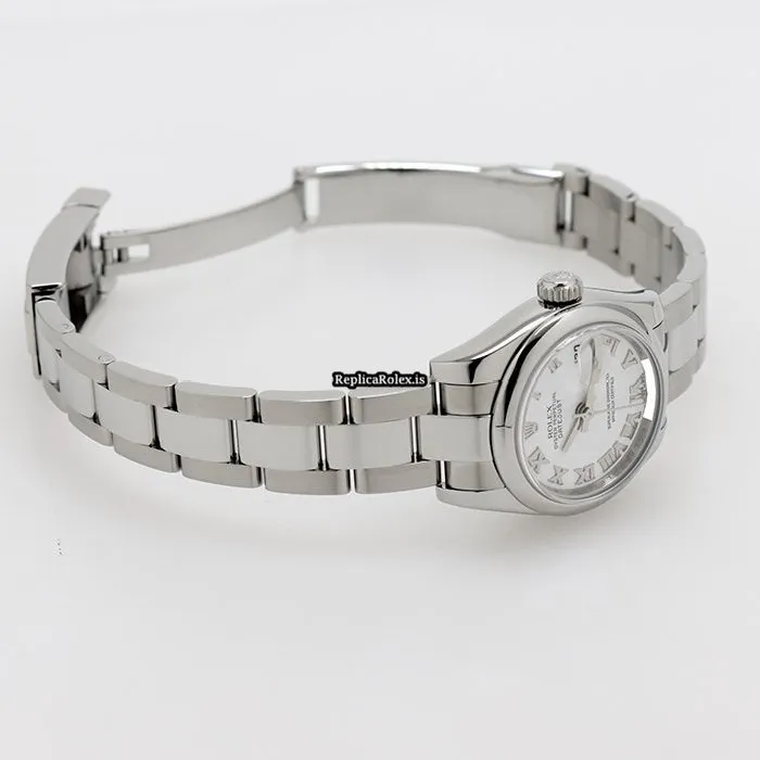 Fabulous Replica Rolex Lady-datejust 179160 Automatic Movement 26mm Steel Case Watch - Image 12