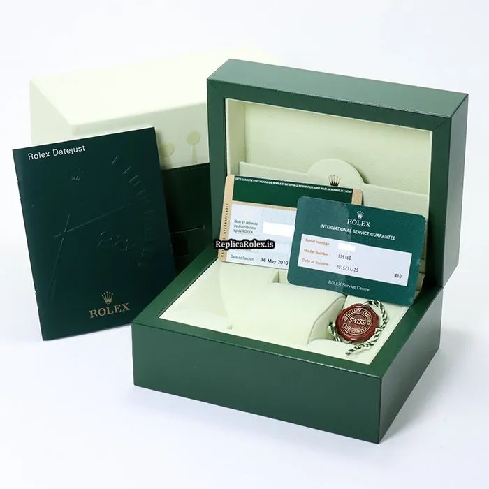 Fabulous Replica Rolex Lady-datejust 179160 Automatic Movement 26mm Steel Case Watch - Image 3