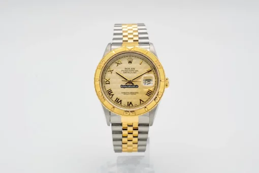 Superb Fake Rolex Datejust Turn-o-graph 16263 Automatic Movement 36mm Gold/steel Case Mens/unisex Watch - Image 2
