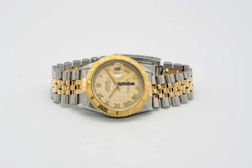Superb Fake Rolex Datejust Turn-o-graph 16263 Automatic Movement 36mm Gold/steel Case Mens/unisex Watch - Image 3