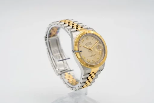 Superb Fake Rolex Datejust Turn-o-graph 16263 Automatic Movement 36mm Gold/steel Case Mens/unisex Watch - Image 5