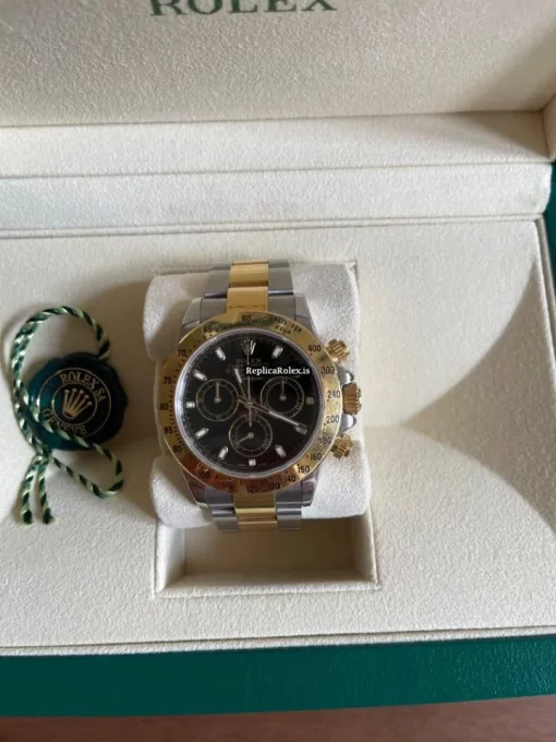 Incredible Copy Rolex Daytona 116523 Caliber 4130 Automatic Movement 40mm Gold/steel Case Mens/unisex Watch - Image 5