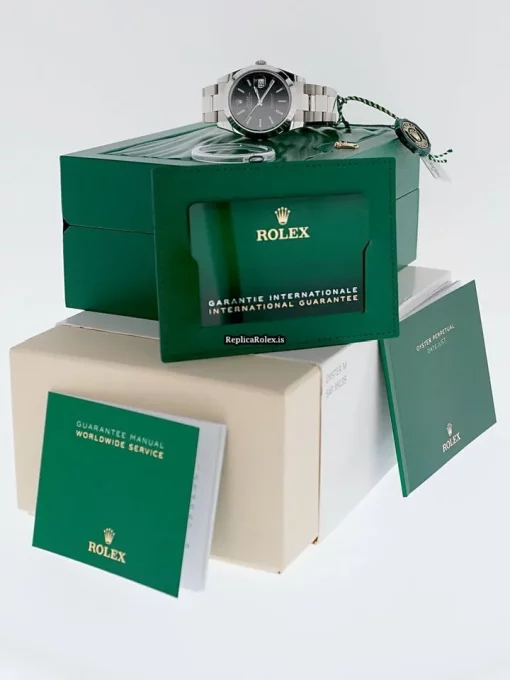 Great Replica Rolex Datejust 126300 Caliber 3235 Automatic Movement 41x48mm Steel Case Mens/unisex Watch - Image 9