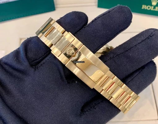Nice Replica Rolex Gmt-master II 116758sa Automatic Movement 40mm Yellow Gold Case Mens/unisex Watch - Image 4