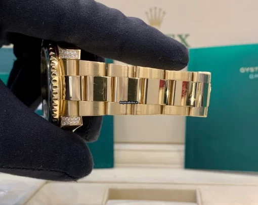 Nice Replica Rolex Gmt-master II 116758sa Automatic Movement 40mm Yellow Gold Case Mens/unisex Watch - Image 5