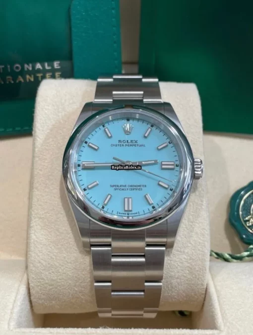 Excellent Replica Rolex Oyster Perpetual 36 126000 Caliber 3230 Automatic Movement 36mm Steel Case Mens/unisex Watch - Image 5