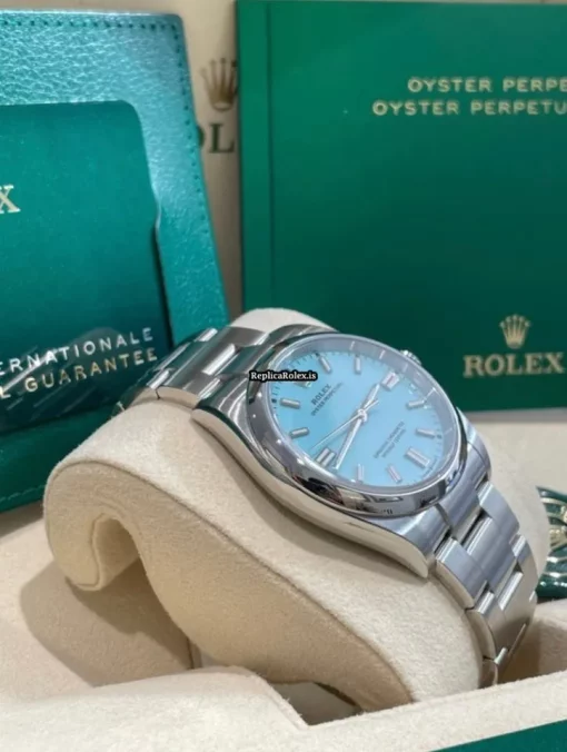 Excellent Replica Rolex Oyster Perpetual 36 126000 Caliber 3230 Automatic Movement 36mm Steel Case Mens/unisex Watch - Image 8