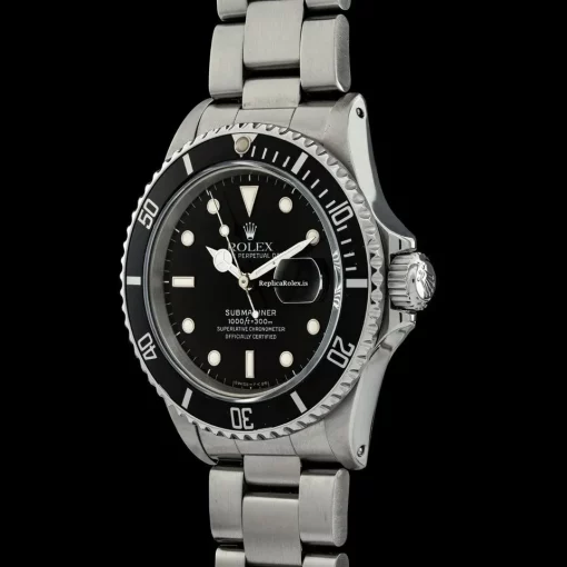 Terrific Imitation Rolex Submariner Date 16800 Caliber 3035 Automatic Movement 40mm Steel Case Mens/unisex Watch - Image 10