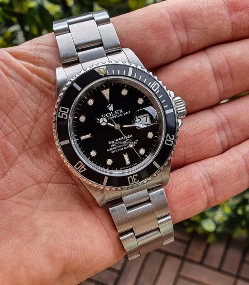 Terrific Imitation Rolex Submariner Date 16800 Caliber 3035 Automatic Movement 40mm Steel Case Mens/unisex Watch - Image 2