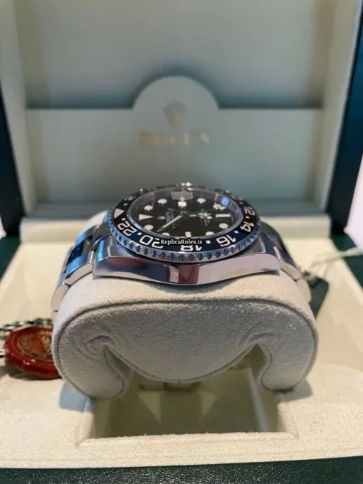 Awesome Replica Rolex Gmt-master II 116710ln Caliber 3186 Automatic Movement 40mm Steel Case Mens/unisex Watch - Image 5