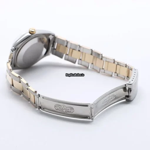 Aaa Fake Rolex Oyster Perpetual 34 1005 Caliber 1570 Automatic Movement 34mm Gold/steel Case Watch - Image 10
