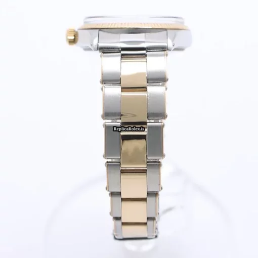 Aaa Fake Rolex Oyster Perpetual 34 1005 Caliber 1570 Automatic Movement 34mm Gold/steel Case Watch - Image 6