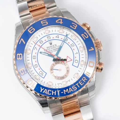 Great Replica Rolex Yacht-master II 116681 Automatic Movement 44mm Steel Case Mens/unisex Watch - Image 8