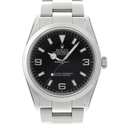 Fantastic Replica Rolex Explorer 114270 Caliber 3130 Automatic Movement 36mm Steel Case Watch