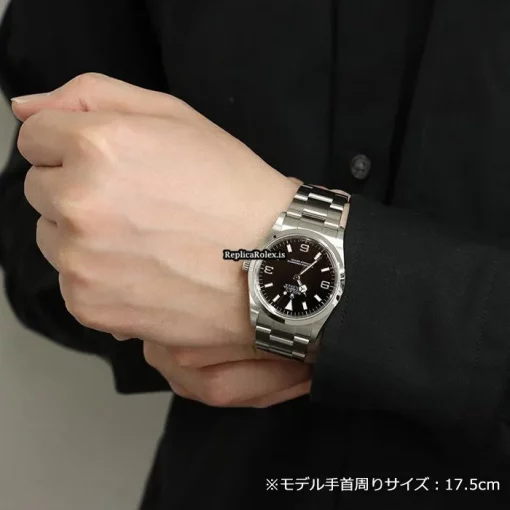 Fantastic Replica Rolex Explorer 114270 Caliber 3130 Automatic Movement 36mm Steel Case Watch - Image 15