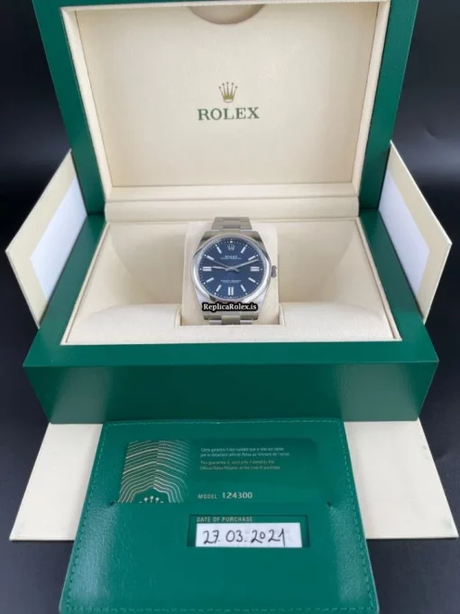 Fabulous Replica Rolex Oyster Perpetual 124300 Caliber 3230 Automatic Movement 41mm Steel Case Mens/unisex Watch - Image 6