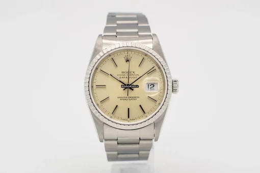 Aaa Knockoff Rolex Datejust 16220 Caliber 3135 Automatic Movement 36mm Steel Case Mens/unisex Watch - Image 2