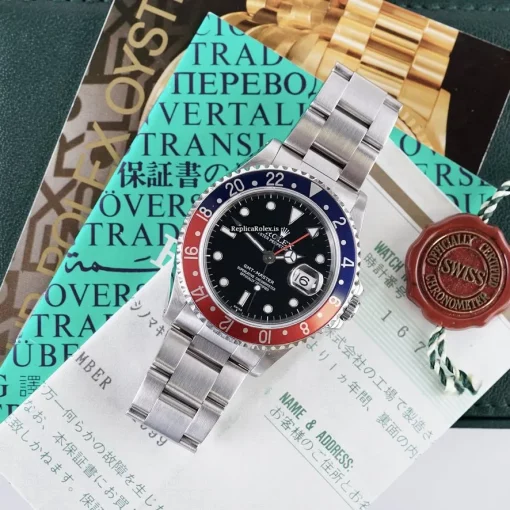 Offering Fake Rolex Gmt-master 16700 Caliber 3175 Automatic Movement 40mm Steel Case Mens/unisex Watch - Image 9