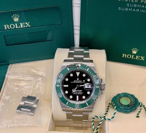 Terrific Clone Rolex Submariner Date 126610lv Caliber 3235 Automatic Movement 41mm Steel Case Mens/unisex Watch - Image 5