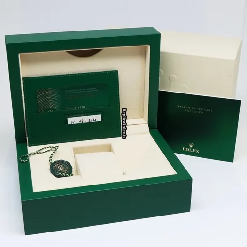 Excellent Replica Rolex Explorer 214270 Caliber 3132 Automatic Movement 39mm Steel Case Watch - Image 3