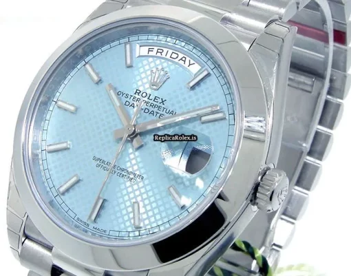 Appealing Replica Rolex Day-date 40 228206 Automatic Movement 40mm Platinum Case Mens/unisex Watch - Image 2