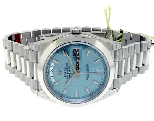 Appealing Replica Rolex Day-date 40 228206 Automatic Movement 40mm Platinum Case Mens/unisex Watch - Image 3