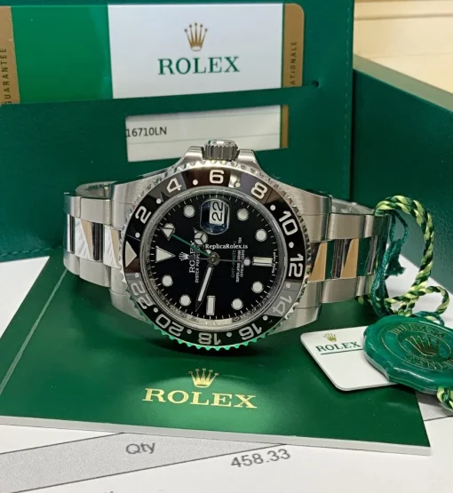 High Quality Clone Rolex Gmt-master II 116710ln Caliber 3186 Automatic Movement 40mm Steel Case Mens/unisex Watch - Image 7