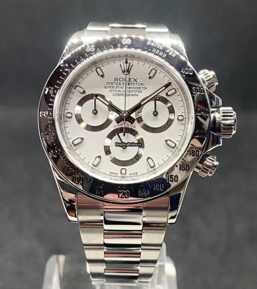 Luxury Replica Rolex Daytona 116520 Caliber 4130 Automatic Movement 40mm Steel Case Mens/unisex Watch
