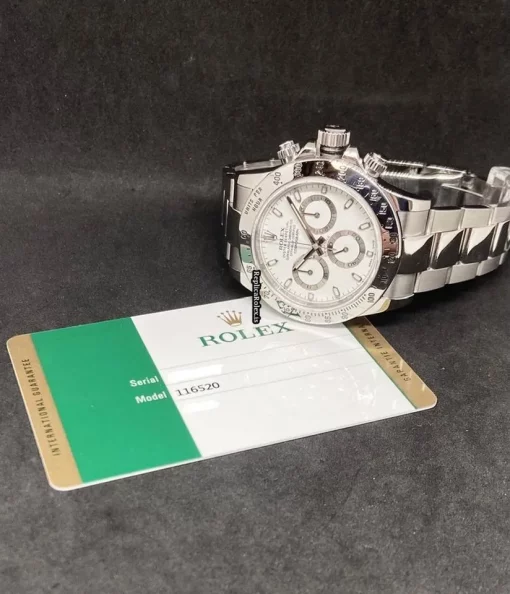 Luxury Replica Rolex Daytona 116520 Caliber 4130 Automatic Movement 40mm Steel Case Mens/unisex Watch - Image 9