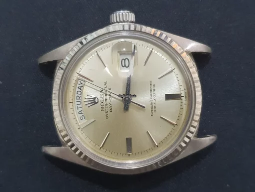 Amazing Clone Rolex Day-date 36 1803 Caliber 1556 Automatic Movement 36mm White Gold Case Mens/unisex Watch - Image 3