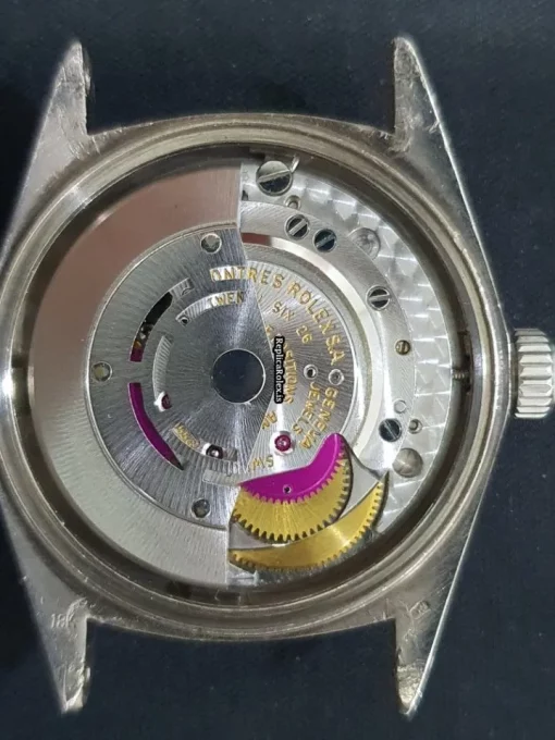Amazing Clone Rolex Day-date 36 1803 Caliber 1556 Automatic Movement 36mm White Gold Case Mens/unisex Watch - Image 5