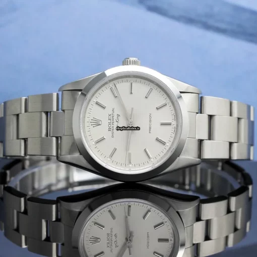 Unique Replica Rolex Air King Precision 14010 Caliber 3000 Automatic Movement 34x42mm Steel Case Mens/unisex Watch