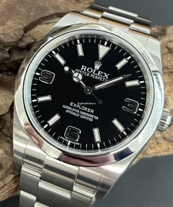 Superior Fake Rolex Explorer 214270 Automatic Movement 39mm Steel Case Watch