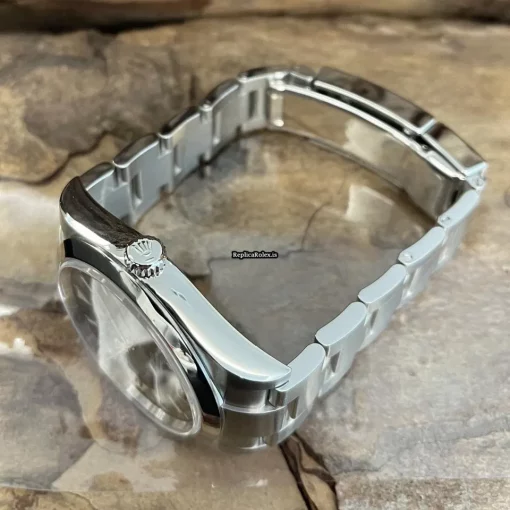 Superior Fake Rolex Explorer 214270 Automatic Movement 39mm Steel Case Watch - Image 3