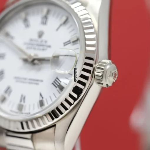 Wholesale Replica Rolex Datejust 68279 Caliber 2135 Automatic Movement 31mm White Gold Case Womens Watch - Image 3