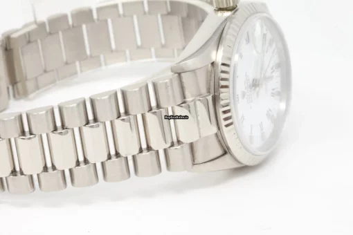 Wholesale Replica Rolex Datejust 68279 Caliber 2135 Automatic Movement 31mm White Gold Case Womens Watch - Image 7