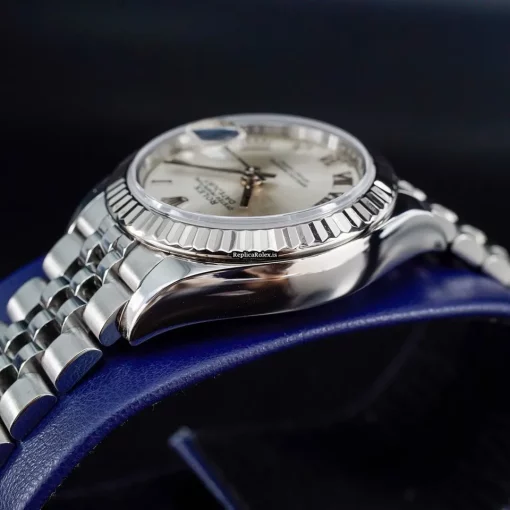 Quality Fake Rolex Lady-datejust 279174 Caliber 2236 Automatic Movement 28mm Steel Case Womens Watch - Image 3