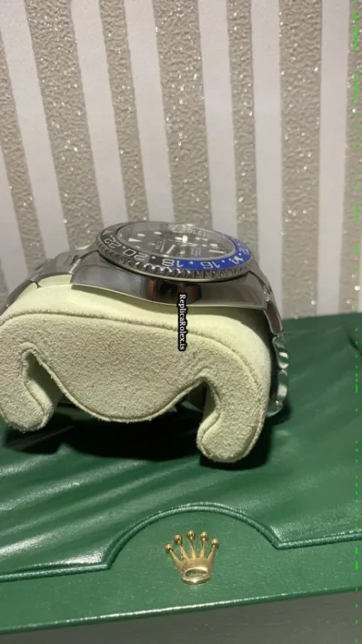 Marvellous Fake Rolex Gmt-master II 116710blnr Caliber 3186 Automatic Movement 40mm Steel Case Mens/unisex Watch - Image 3
