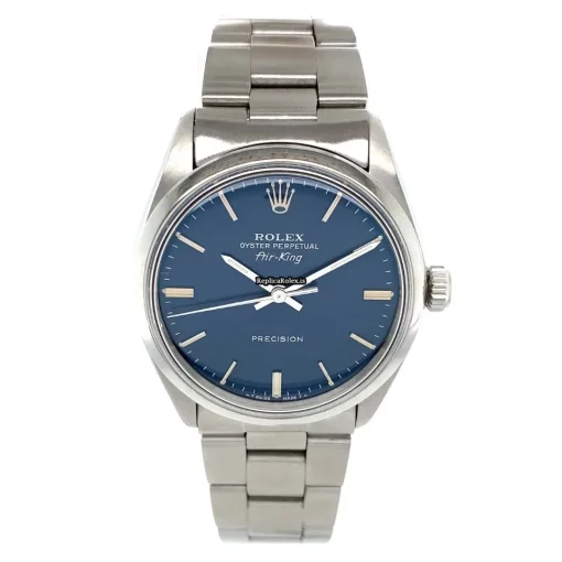 Perfect Replica Rolex Air King Precision 5500 Caliber 1520 Automatic Movement 34mm Steel Case Mens/unisex Watch - Image 2