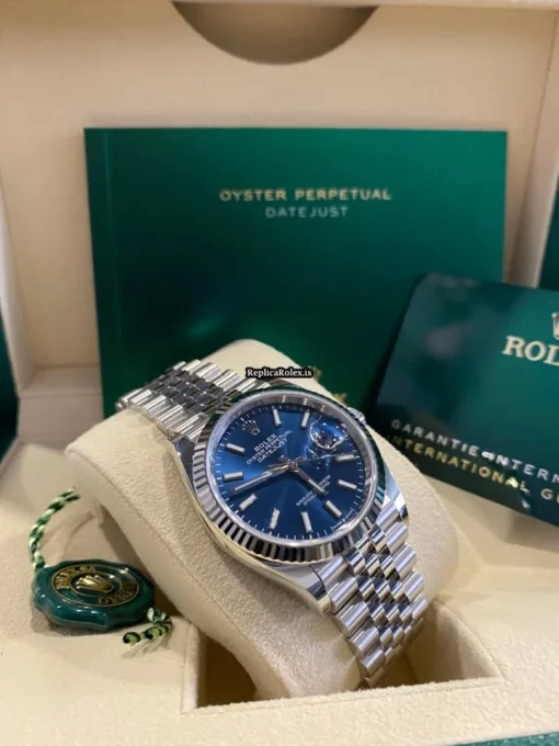 Trustworthy Replica Rolex Datejust 126234-0017 Automatic Movement 36mm White Gold Case Mens/unisex Watch - Image 7
