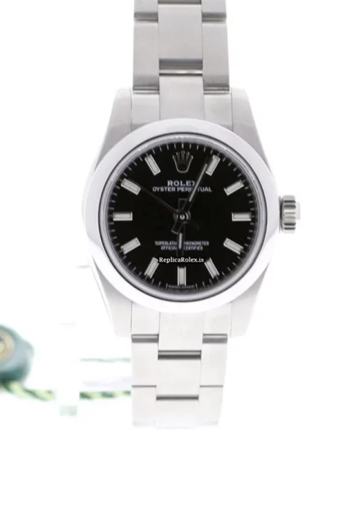 Amazing Fake Rolex Oyster Perpetual 26 176200 Caliber 2231 Automatic Movement 26mm Steel Case Womens Watch