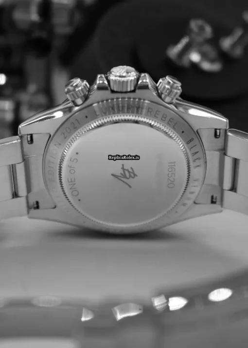 Quality Fake Rolex Daytona 116520 Automatic Movement 40mm Steel Case Watch - Image 5