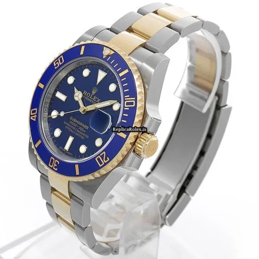 Good Replica Rolex Submariner Date 116613lb Caliber 3135 Automatic Movement 40mm Gold/steel Case Mens/unisex Watch - Image 10
